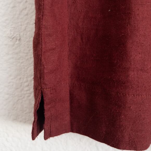 Sherpa Adventure Gear Burgundy Pull On Skirt Size Large - Picture 4 of 9